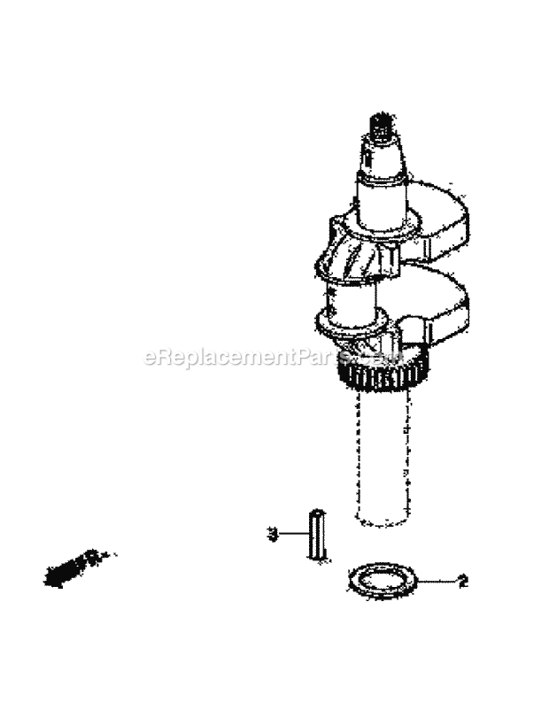 Gxv620k1 Crankshaft Diagram and Parts List for M48-HN 53BB5E6V750 Cub Cadet Sprayer